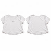 Crop top blanco BELLUM, diseño de referencia