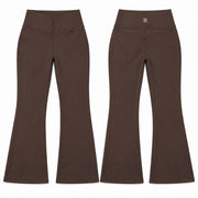 Pantalón sirena marrón mujer BELLUM, diseño de referencia