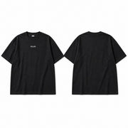 Polo negro oversize BELLUM, diseño de referencia